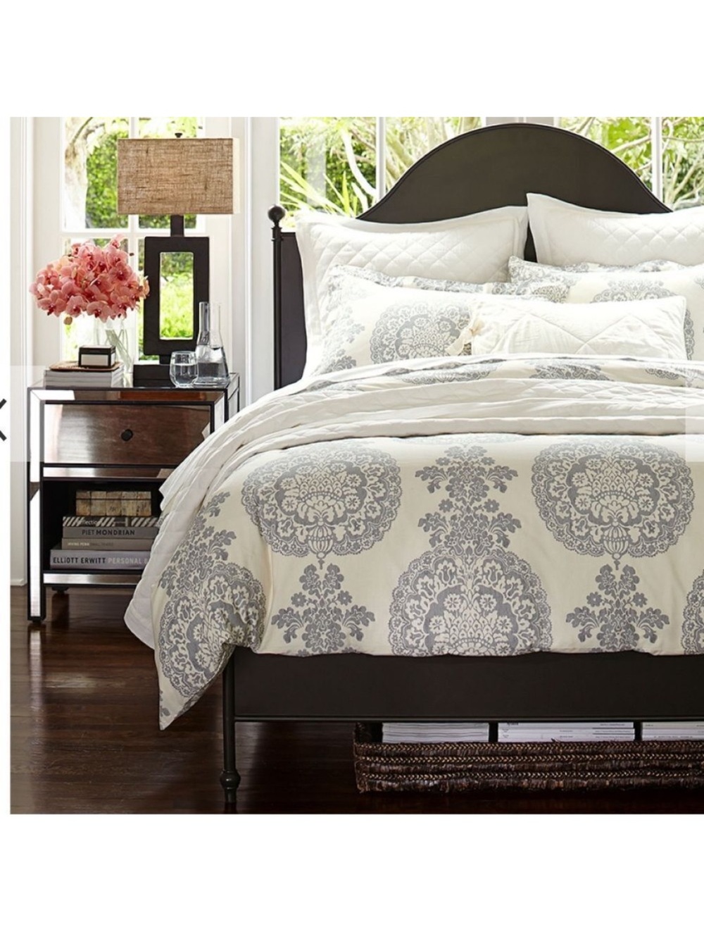 Pottery Barn Lucianna Medallion Duvet Cover Set